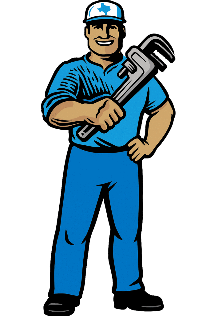 Relentless plumbing logo Mascot
