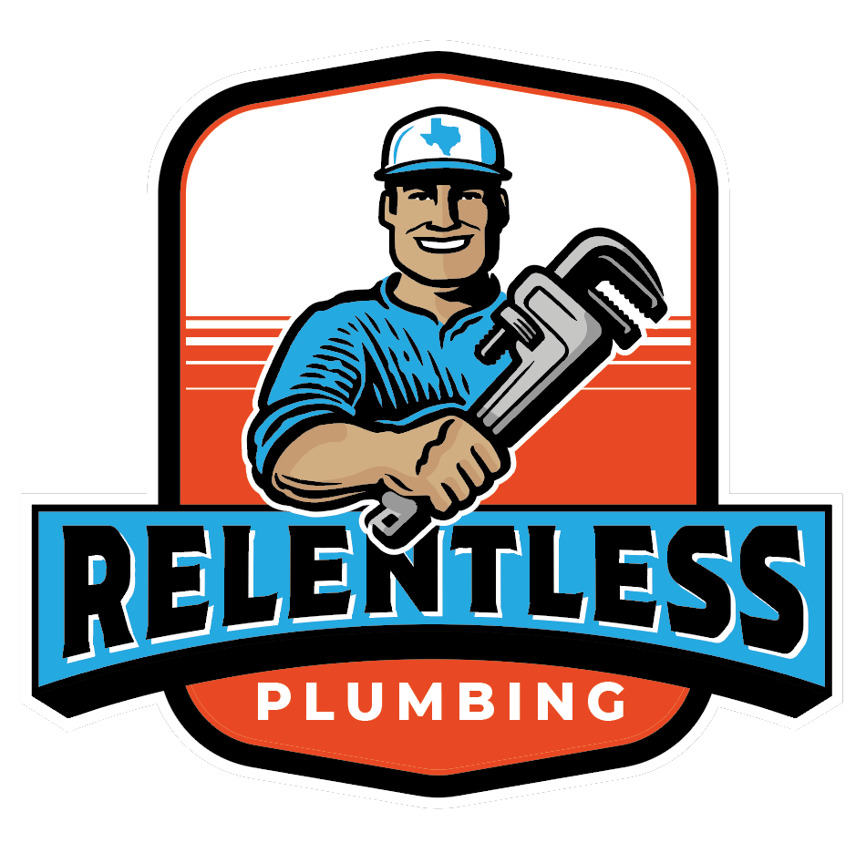Relentless plumbing logo